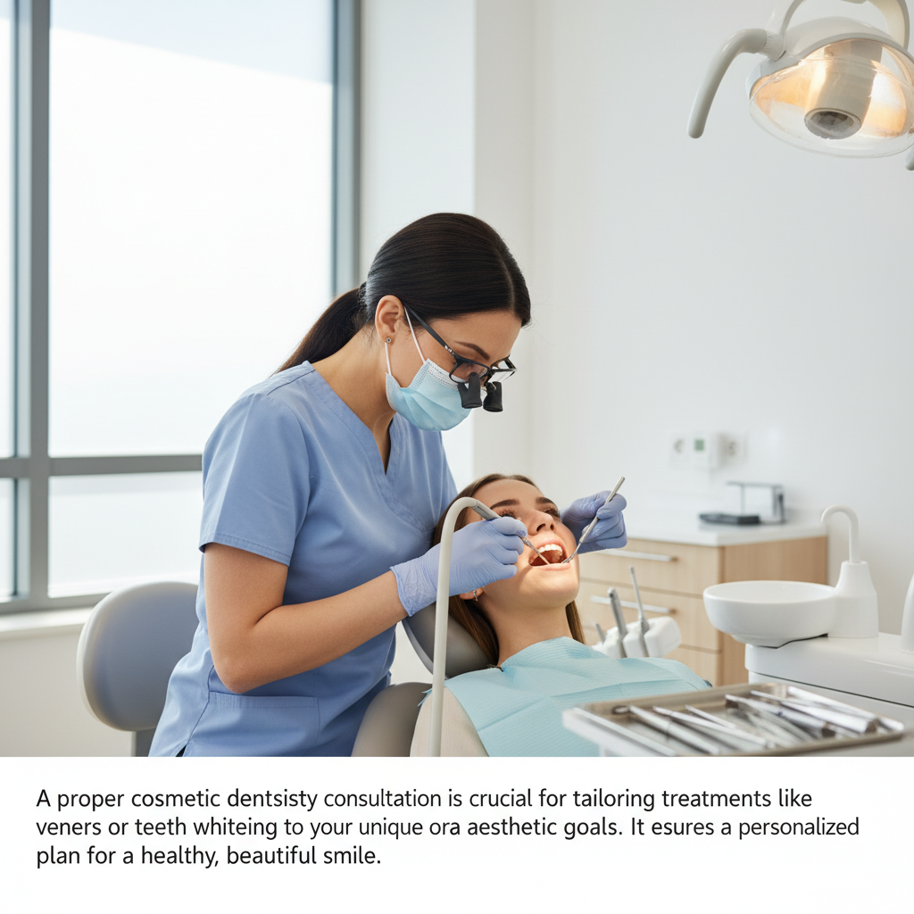 Dentist in scrubs